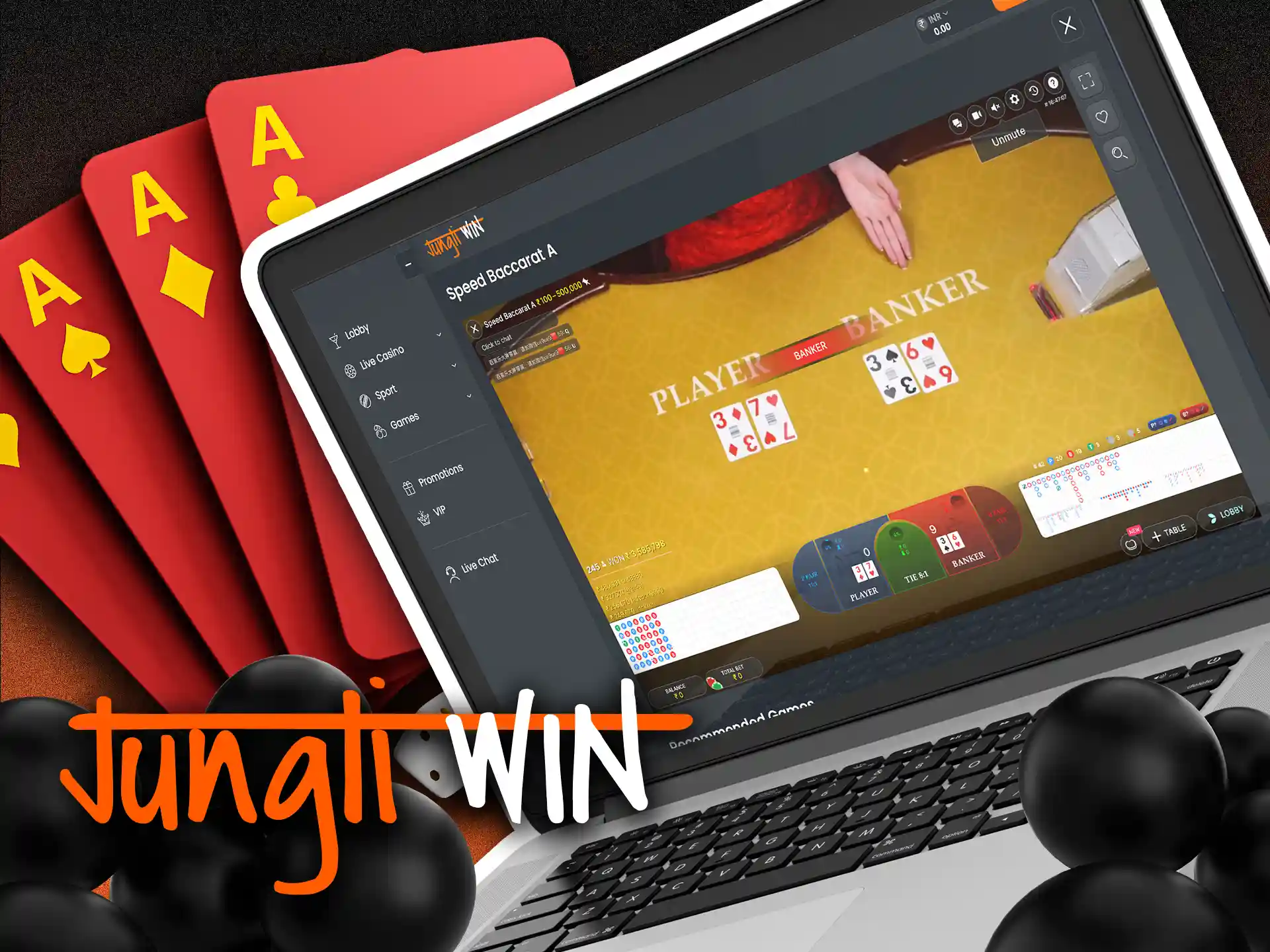 Play most popular table game in India at Jungliwin.