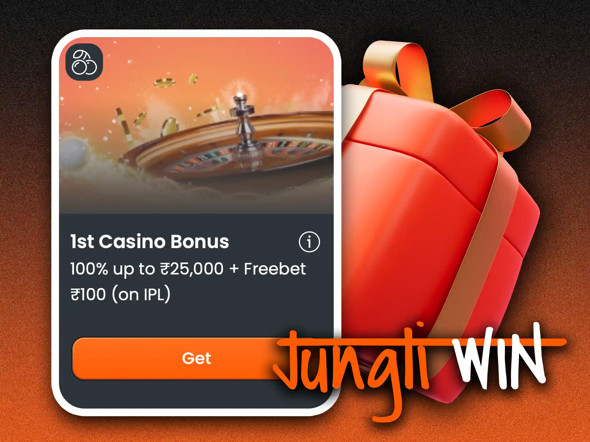 Get your casino bonus by playing at Jungliwin casino.