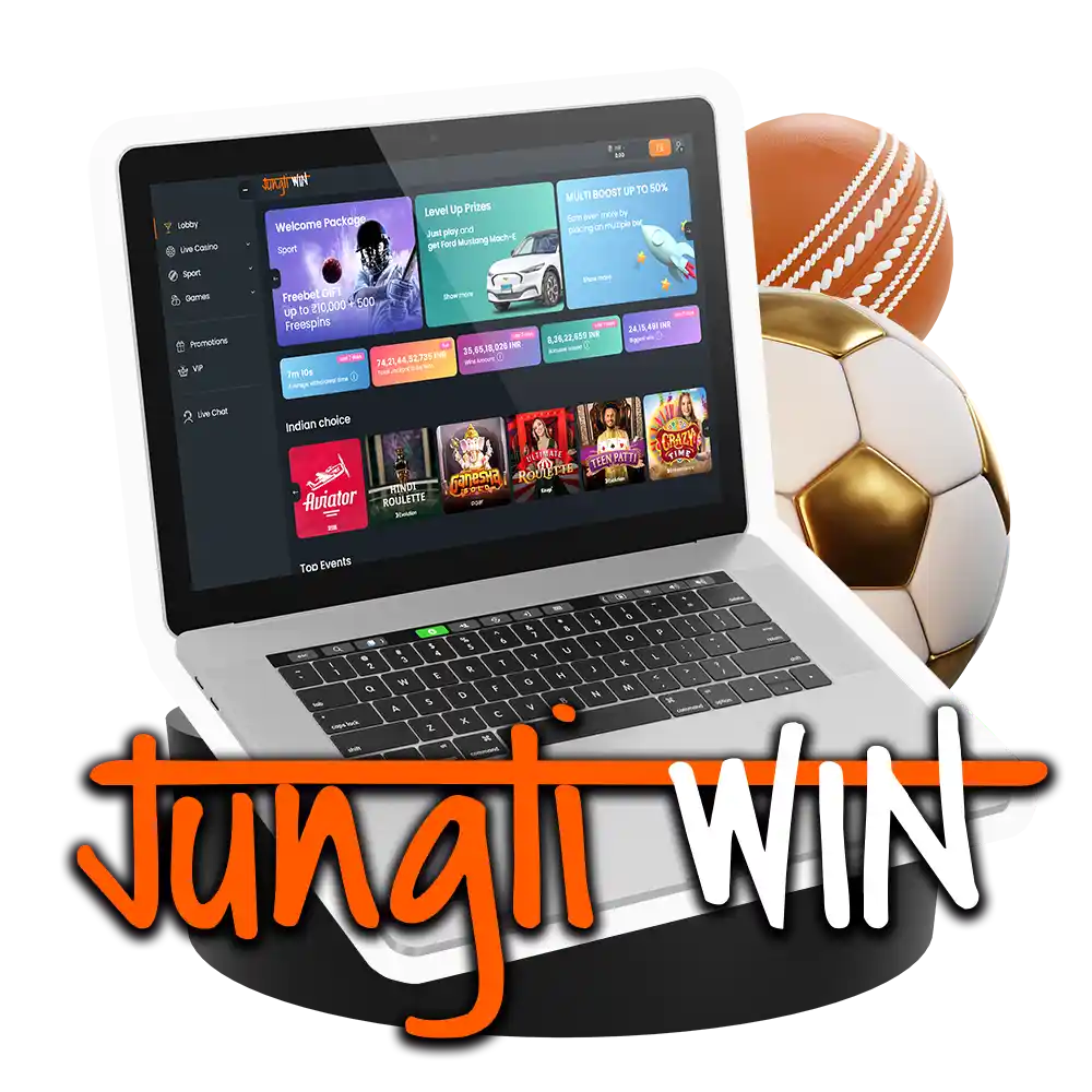 Bet on sports and play casino games at Jungliwin.